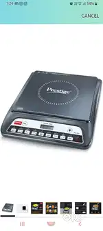 Prestige PIC 20 1600 watts Induction cooktop