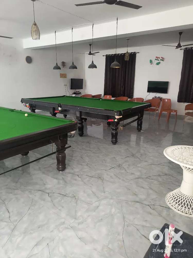 Need Helper boy to manage Snooker & Fast food