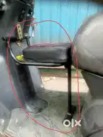 Baby seat by bike