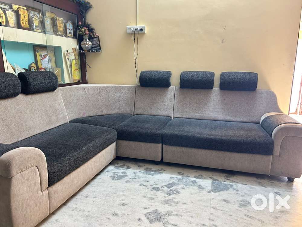 L shaped sofa