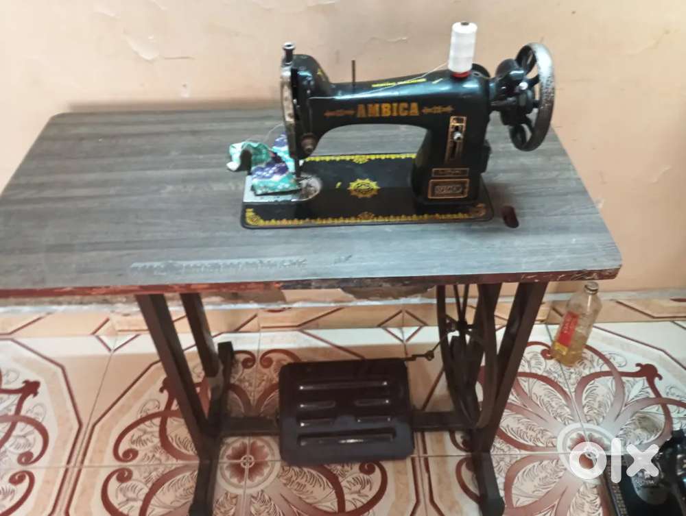 Ambica sewing machine hLaf satal working conditions