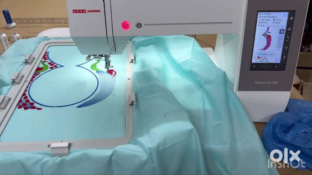 Usha 550 embroidery machine