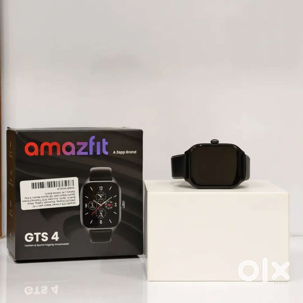 Amazfit GTS 4 Smart watch (Black)