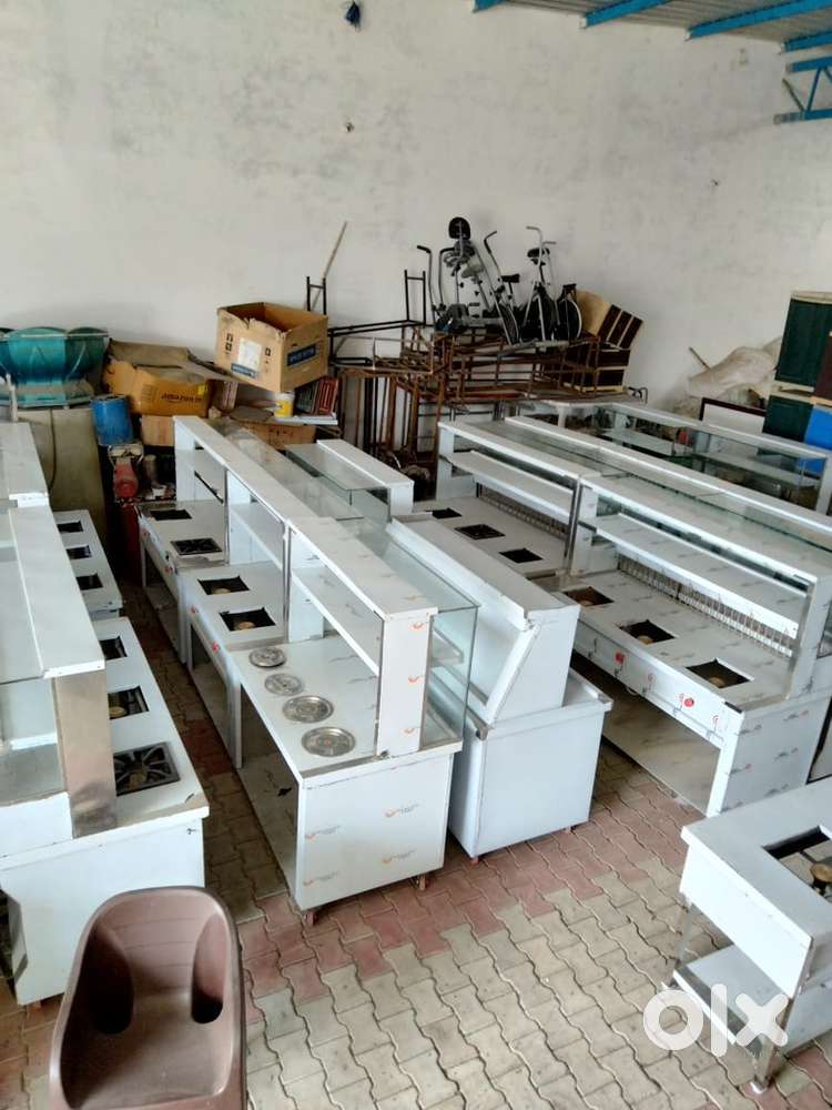 रेस्टोरेंट का नया व पुराना सामान