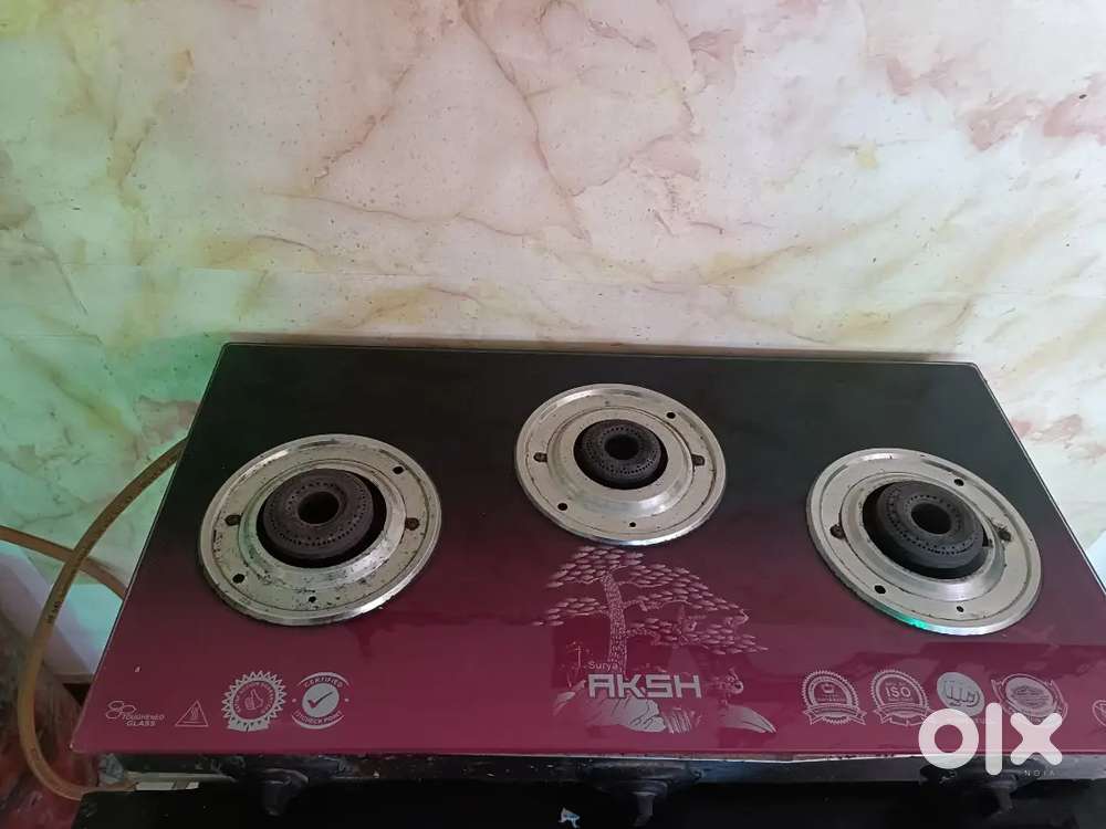 Three burner Gas stove