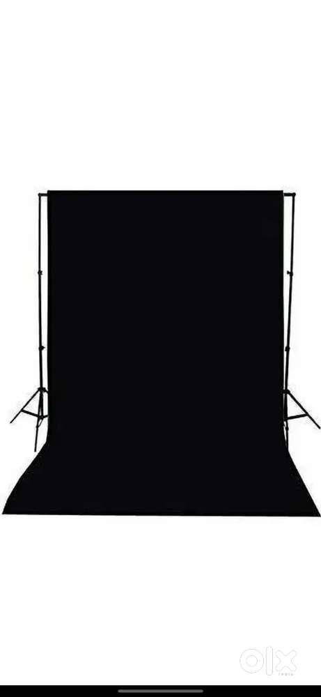 Black backdrop for photography