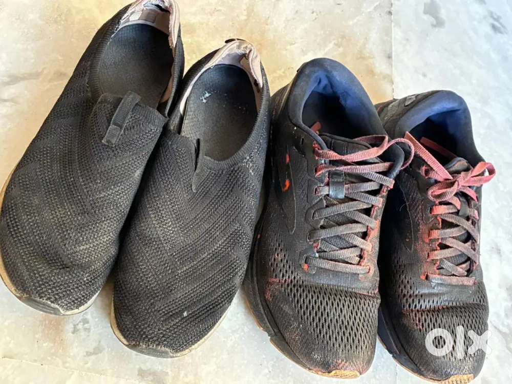 Shoes  2  pair Sketchers and Brooks