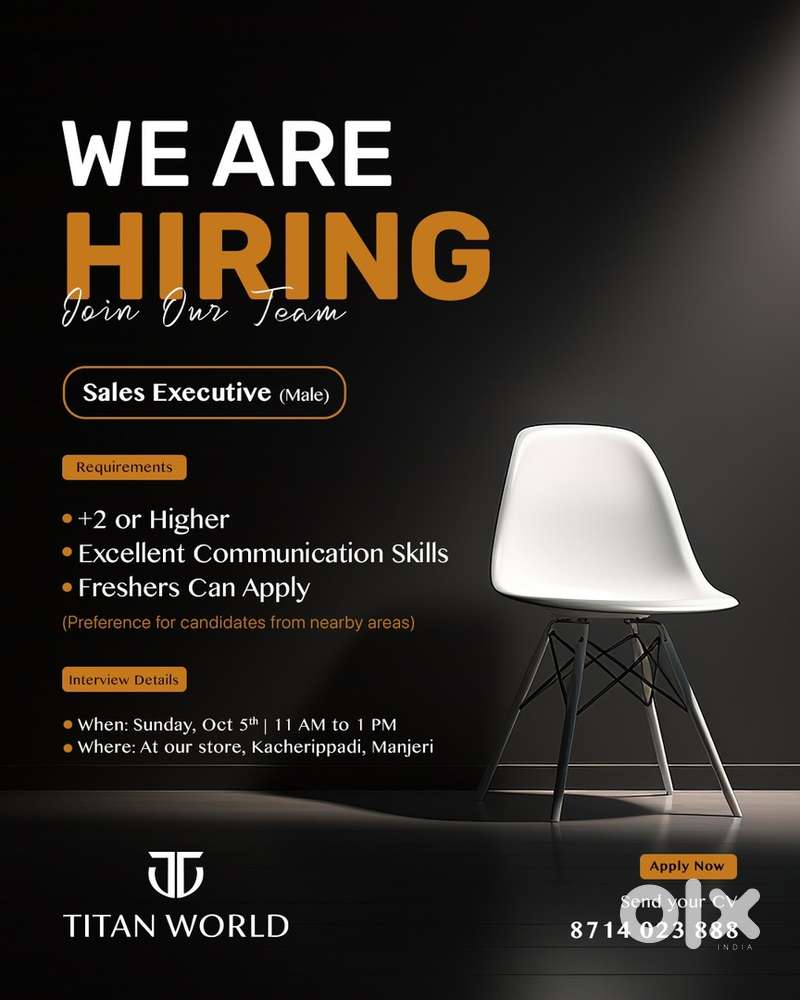 Sales Executive for watch store