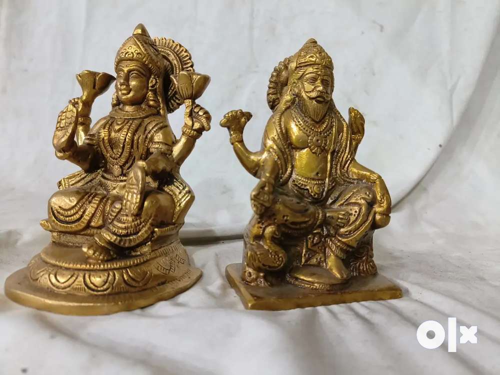 Antique pure brass solid heavy idols combo