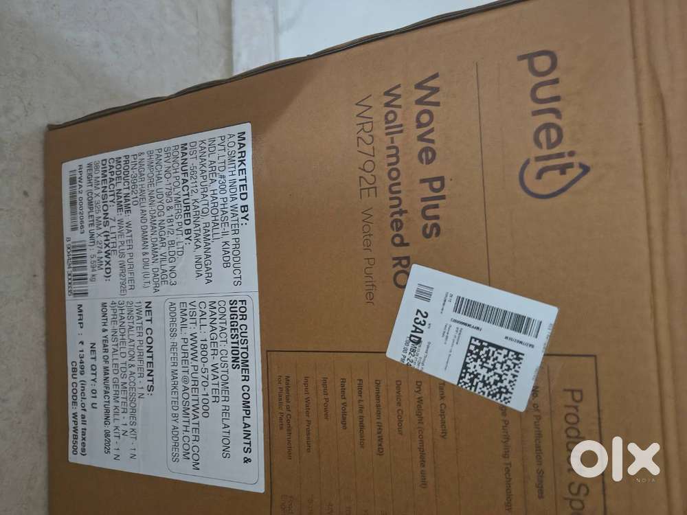 Pureit Water purifier