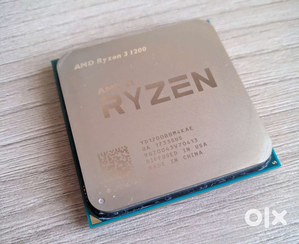 AMD Ryzen 3 1200, Ant Esports VS500L SMPS and Dell Monitor