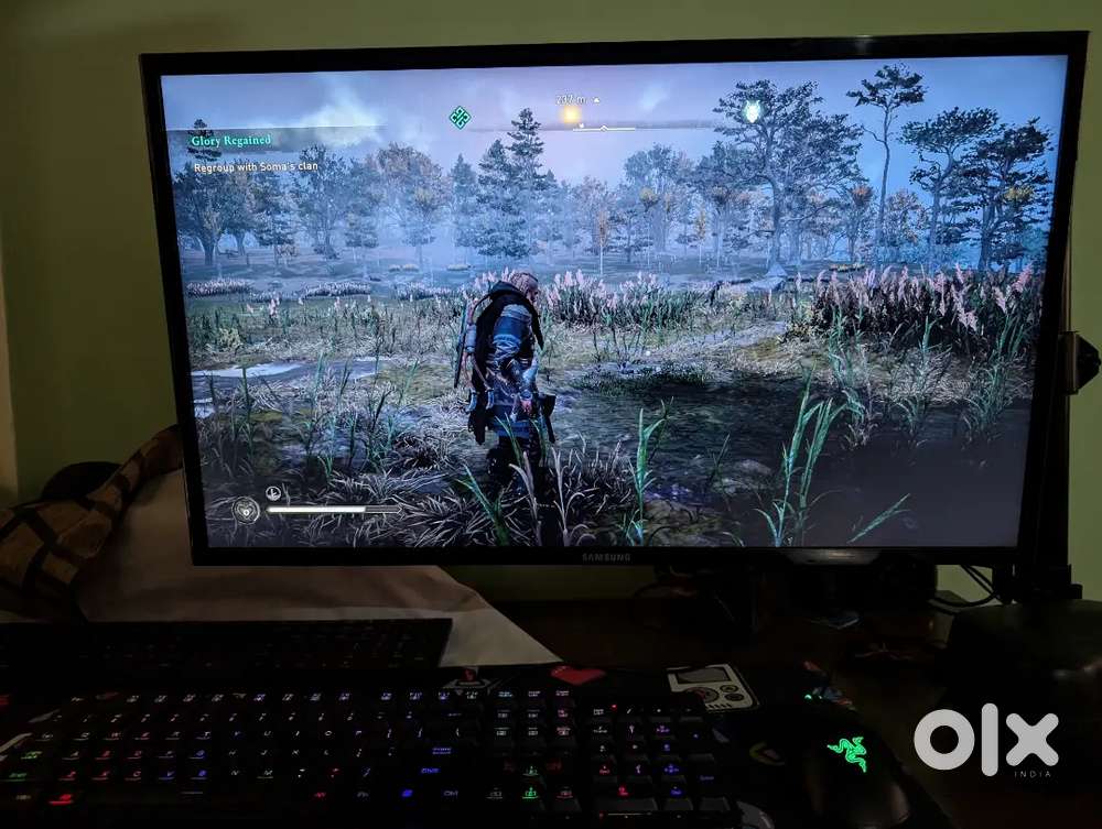 Gaming pc full setup with monitor  individual parts not for sale