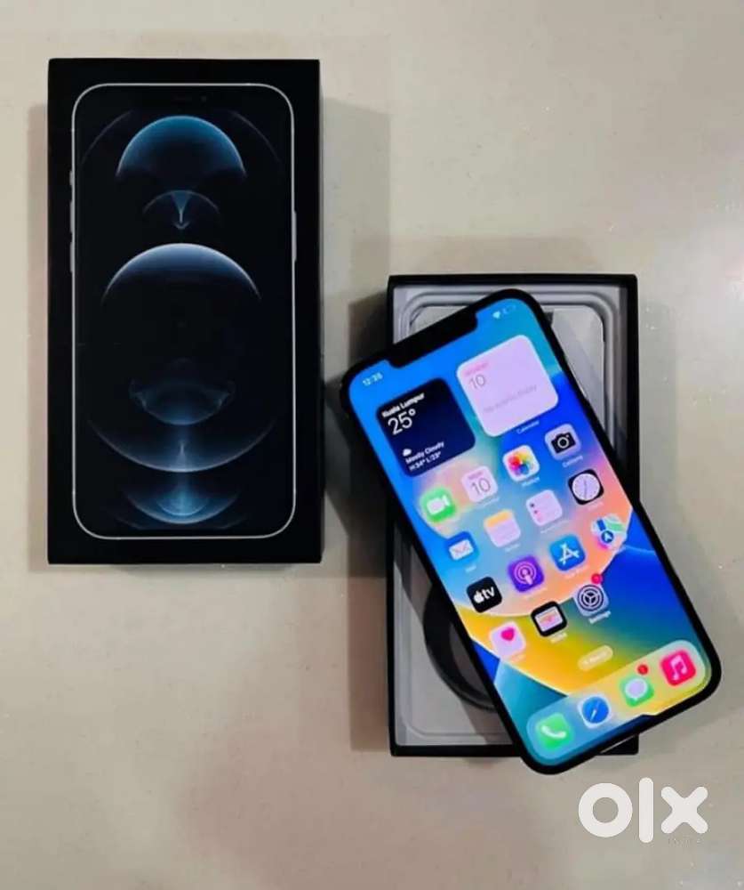iphone 12pro excellent condition with bill box or warranty refurbished