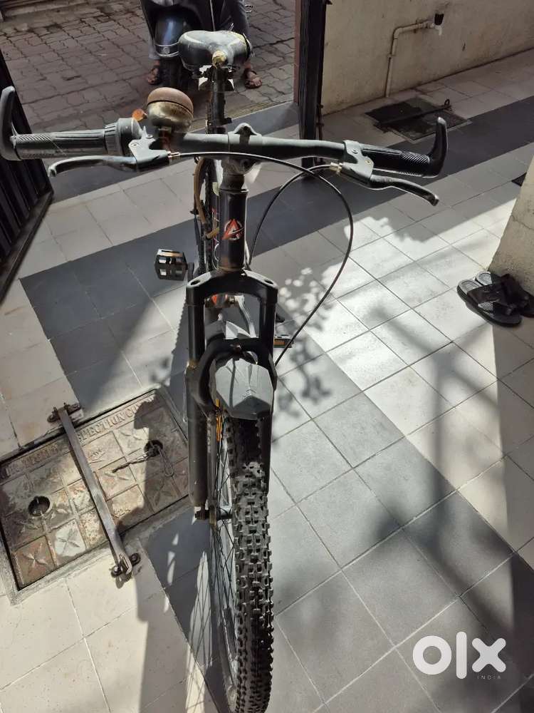 A avon bicycle is their in a good condition.