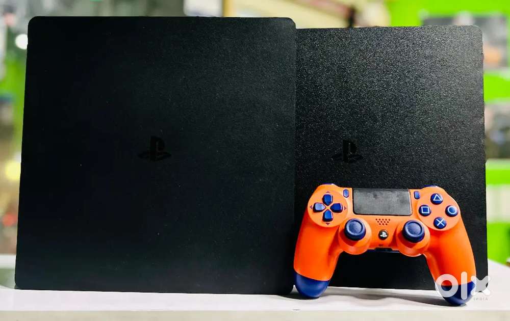 PS4 console with controllers as good as new