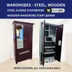 Wardrobes - Steel Almirah, Berow, Wooden Wardrobes Sales Brand New