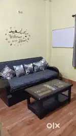 2 BHK fully furnished Flat: 
Near badhai marriage hall, Ashiyana