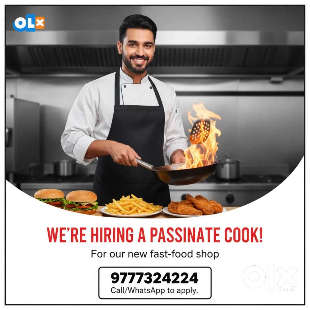 Job Opening: Fast-Food Cook Required!