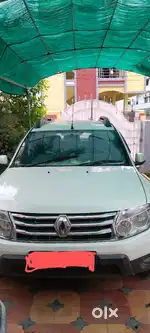 Duster white car