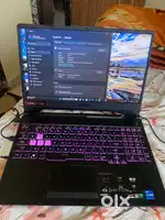 Asus tuf gaming f15 installed ram 8 gb intel core i5-11260H