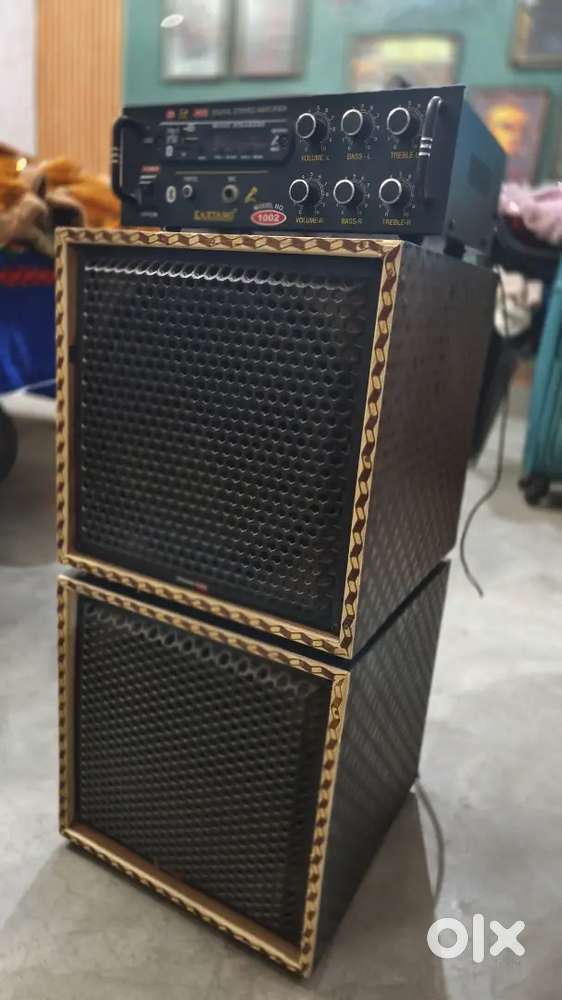 240W woofer(120W×2) with amplifier.