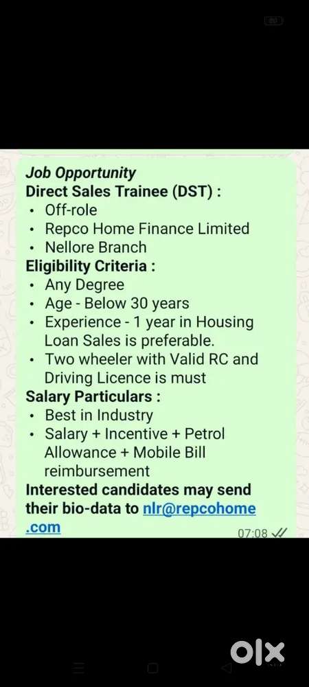 Direct Sales Trainee