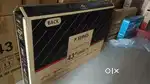 43 inch smart android frameless tv with 600 channel free in tv