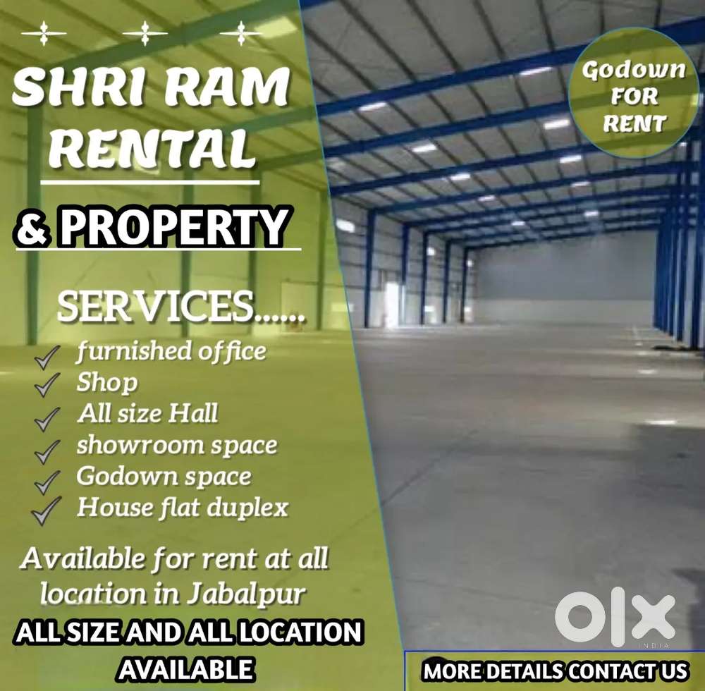 Warehouse 2800 sq ft chungi Naka to karmeta Road Jabalpur