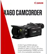 Canon 4k camera