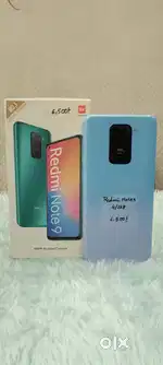 Redmi Note 9 4/128GB with box & charger in good condition