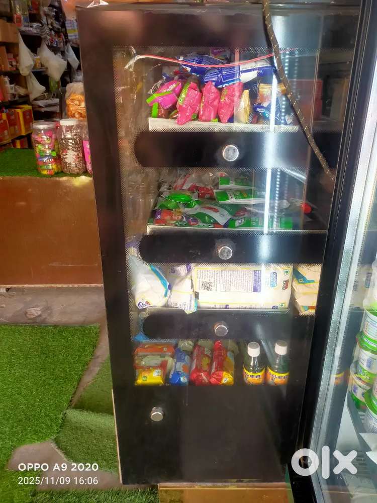 Sweets counter fridge