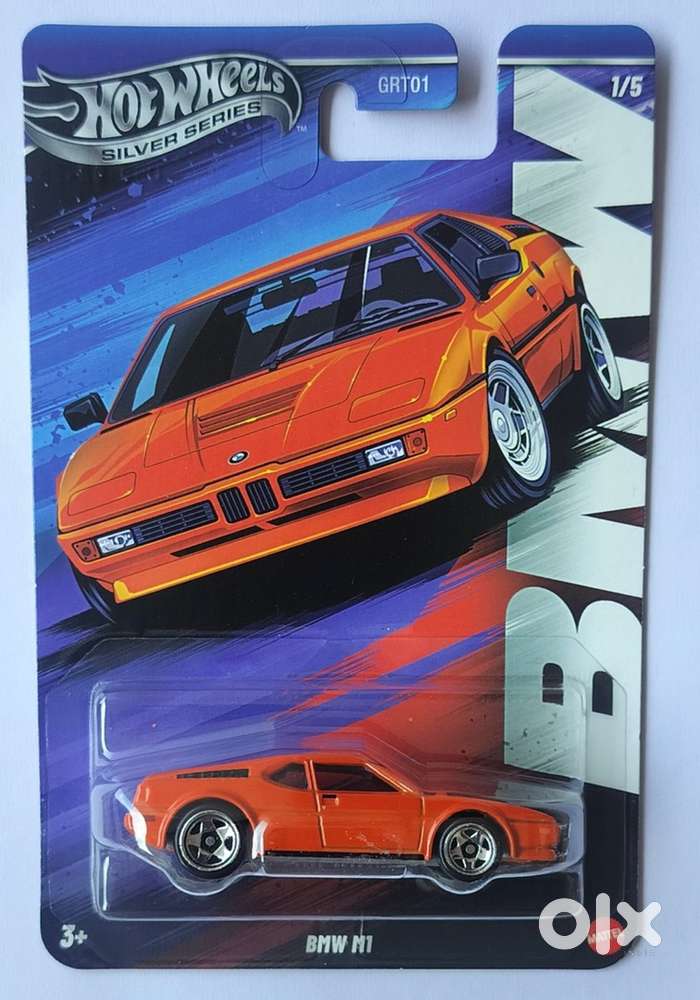 Hot Wheels silver series.