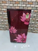 &#+Flower model Onida single door fridge with free 6months service