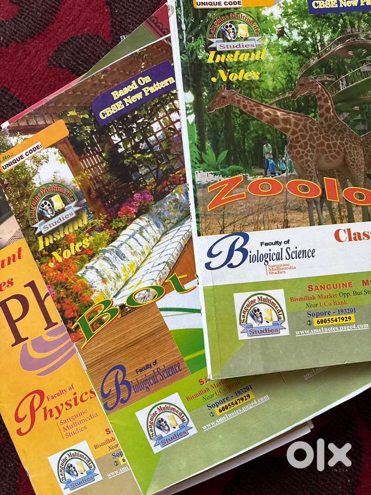 JKBOSE CLASS 11 instant notes medical