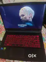 Msi gf 63 thin gaming laptop with original charger and good condition