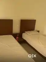 Fully furnished flat with AC , RO, Gyser, Fridge