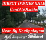 Near by Dtcp Approved Site Sale Kovilpalayam Near by