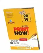 A-4 size sticker paper