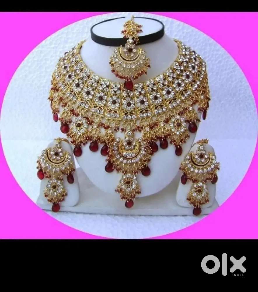 Kundan Jewelry Necklace Set For Women