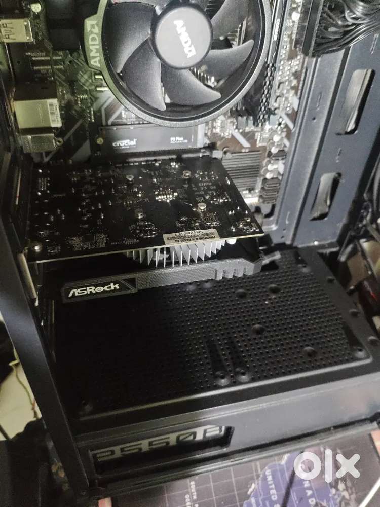 Graphic Card rx550 4gb new condition 3 year warranty fresh gpu