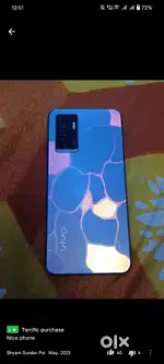 Vivo y75 8GB RAM, 128GB ROM, 50MP+8MP+2MP Rear Camerab44MP Selfie Cam,