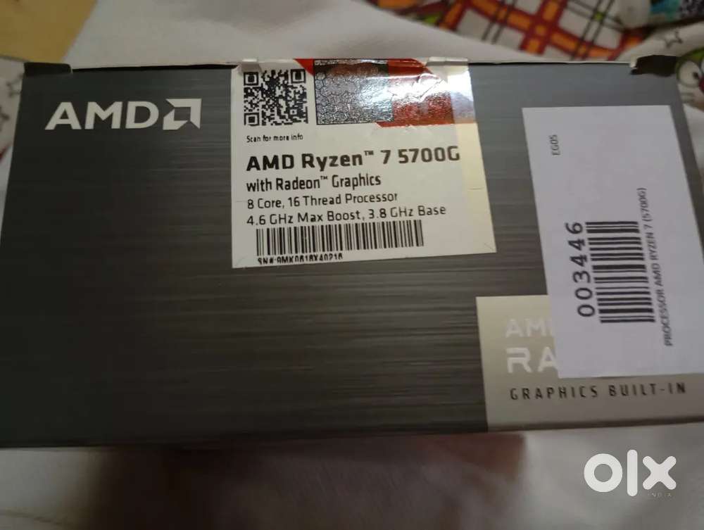 Amd Rayzen 7 5700G 8Core