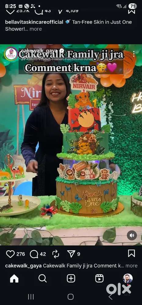 Salesman for a leading cake brand in bhagalpur