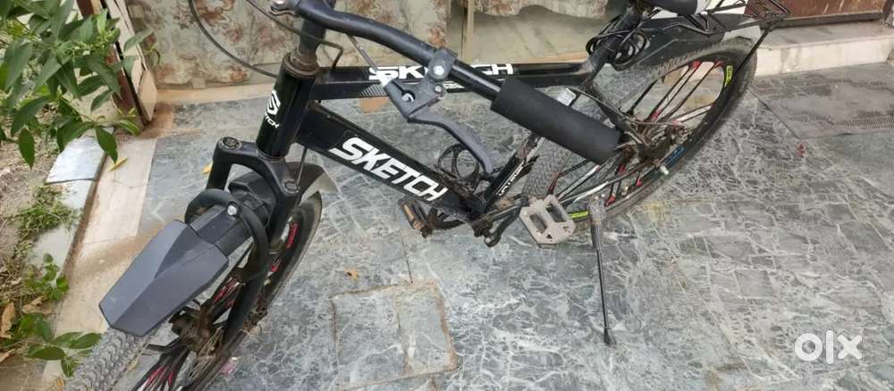 26.5 inches bycycle with duel disk brake and front suspension