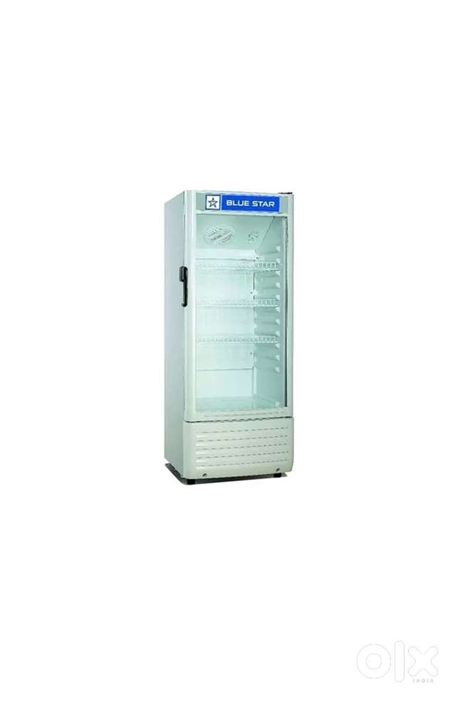 Blue star visi cooler single Door upright freezer