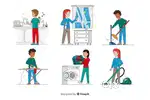 HOUSE CLEANING & MAINTENANCE JOB