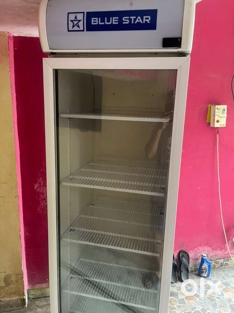 BLUE STAR TC550VG glass door commercial refrigerator