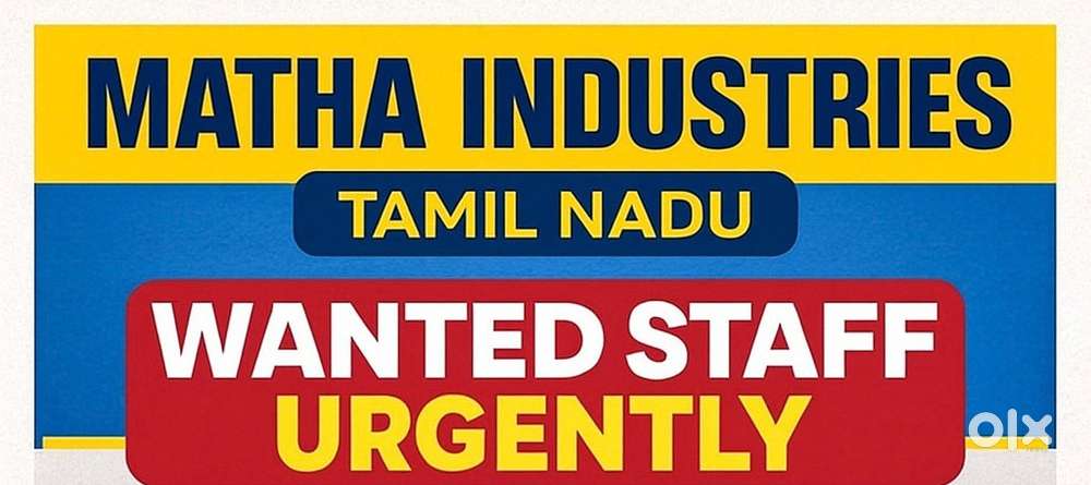 Wanted staff urgently