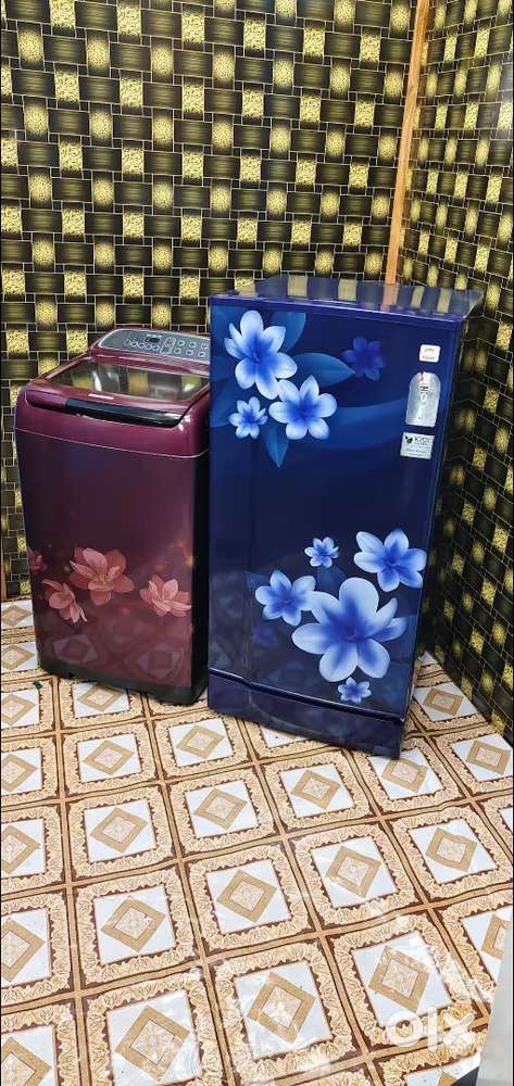 Best combo offer Godrej single door & samsung top load good excellent
