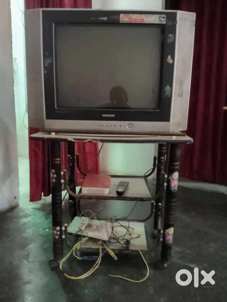 Television with trolley